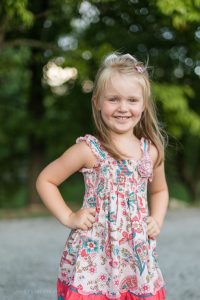 adorable girl at piedmont park