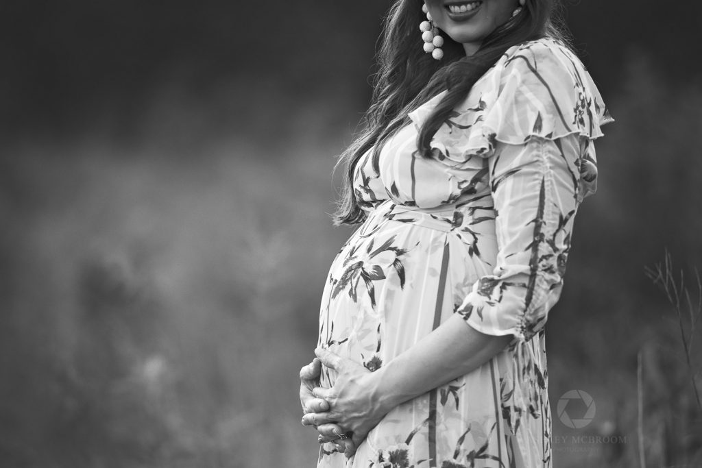 Atlanta Maternity photographer black and white image
