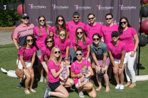 volunteers at event