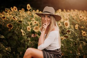 beautiful Pope high school senior photo