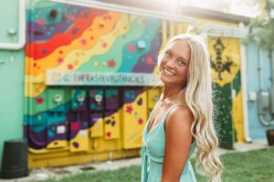 senior photoshoot on the belt line in Atlanta