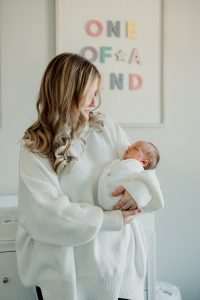newborn photographer in home park Atlanta