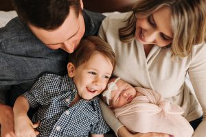 Marietta in-home newborn photography