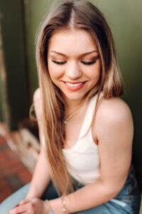 close up detail shot during the best roswell senior photos
